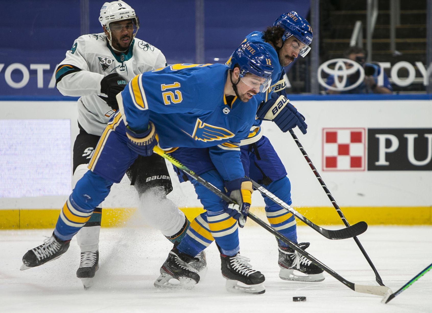 Blues versus Sharks